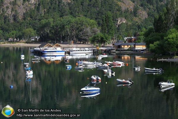 Foto muelle lago Lacar (San Martín de los Andes)