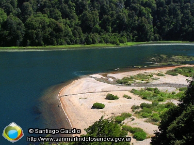 Foto Lago Curruhué Chico (Santiago Gaudio)