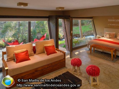 Foto Interior Apart Rosas Blancas (San Martín de los Andes)