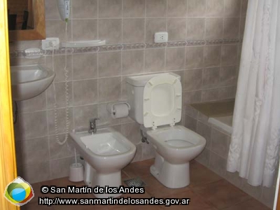 Foto Sanitarios del Apart hotel Peumayen (San Martín de los Andes)
