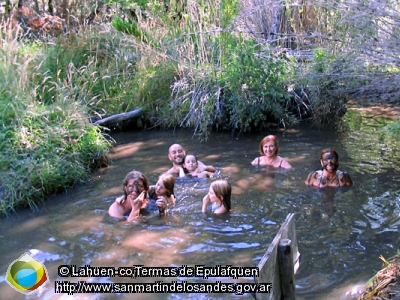 Foto Aguas termales (Lahuen-co,Termas de Epulafquen)