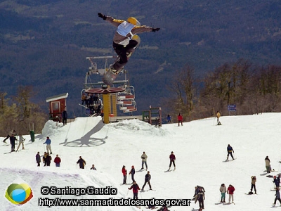 Foto Salto en snowboard (Santiago Gaudio)