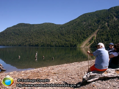 Foto Costa del lago Hermoso (Santiago Gaudio)