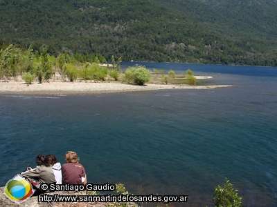 Foto Angostura del lago Nonthué (Santiago Gaudio)