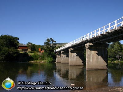 Foto Puente del río Quilquihue (Santiago Gaudio)