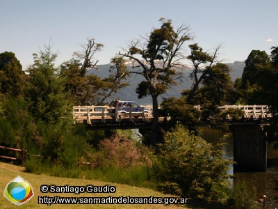 Foto Cruzando el río Quiliquihue (Santiago Gaudio)