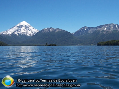 Foto Lago Huechulafquen (Lahuen-co,Termas de Epulafquen)