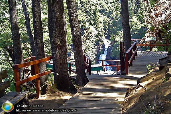 Foto Pasarelas Cascada Chachín (Cristina Lazos)