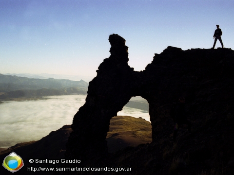 Fondo de Pantalla Trekking el la montaña (Santiago Gaudio)