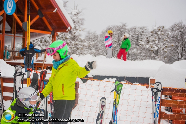 Foto Mucha nieve en Chapelco (Efrain Dávila)