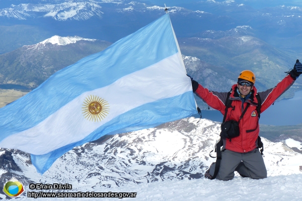 Foto Desde el Volcan Lanin (Efrain Dávila)