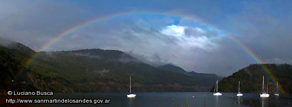 Foto Lago Lácar (Luciano Busca)