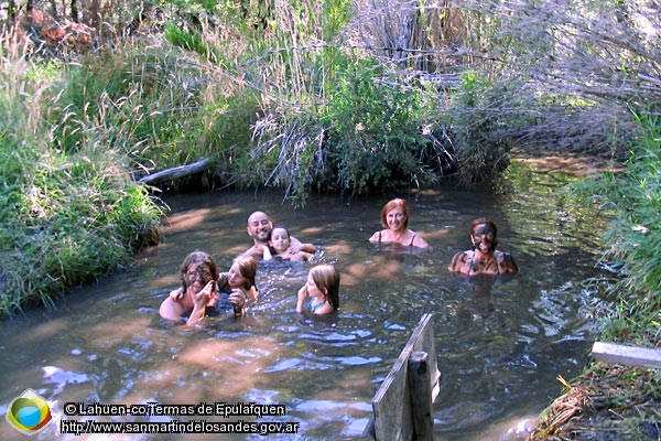 Foto Aguas termales (Lahuen-co,Termas de Epulafquen)