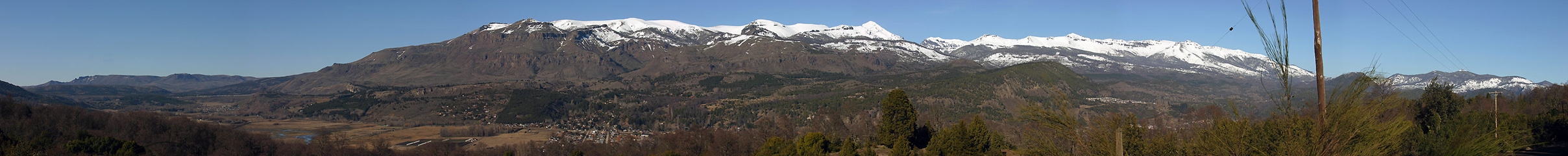 Panorámica 180º Cordón del Chapelco (Santiago Gaudio)