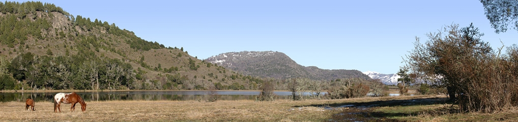 Panorámica 180º Laguna Rosales (Santiago Gaudio)