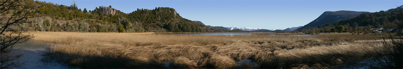 Panorámica 180º Laguna Rosales (Santiago Gaudio)