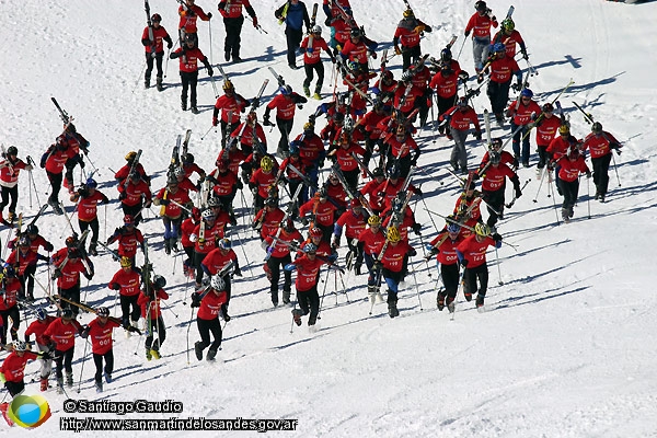 Foto Largada del Tetratlón 2005 (Santiago Gaudio)