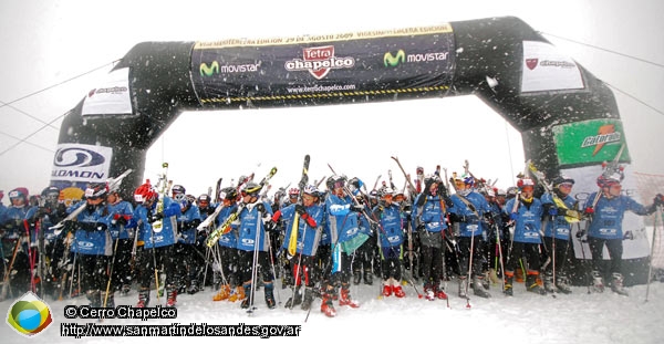 Foto Previa a la largada (Cerro Chapelco)