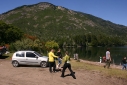 Foto Turistas en Lago Hermoso (Santiago Gaudio)