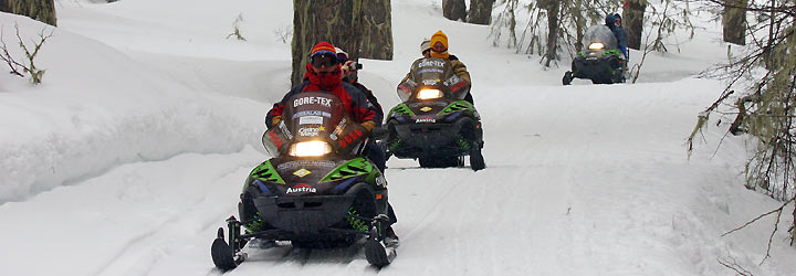 Motos de nieve - Santiago Gaudio