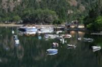 Foto muelle lago Lacar (San Martín de los Andes)