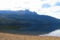 Panorámica 180º Lago Falkner (Guillermo Tosi)