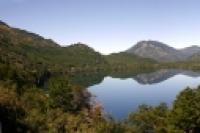 Panorámica 180º Lago Machónico (Santiago Gaudio)