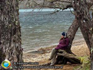 Foto Lago Falkner (Santiago Gaudio)