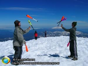 Foto Cumbre del Lanín (Facundo Nonini)