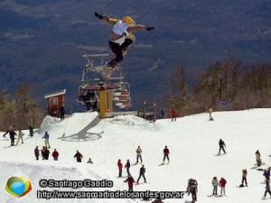 Foto Salto en snowboard (Santiago Gaudio)