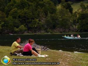 Foto Angostura del lago Paimún (Santiago Gaudio)