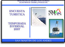 Encuesta Turística Invierno 2007 Encuesta Turística Invierno 2007