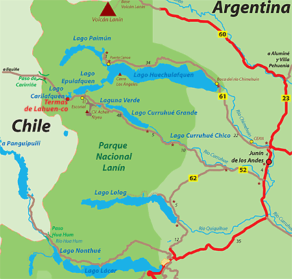 Chile and thermal waters
