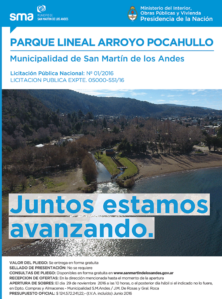 Licitación Pública Parque Lineal Pocahullo Licitación Pública Parque Lineal Pocahullo